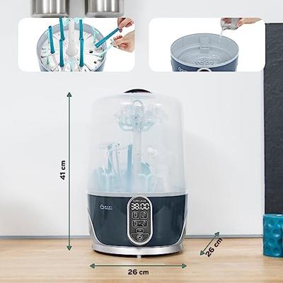 Elektrische sterilisator en flesdroger BABYMOOV Turbo Pure grijs Elektrische sterilisator en flesdroger BABYMOOV Turbo Pure grijs