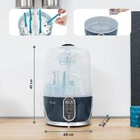 Elektrische sterilisator en flesdroger BABYMOOV Turbo Pure grijs - thumbnail