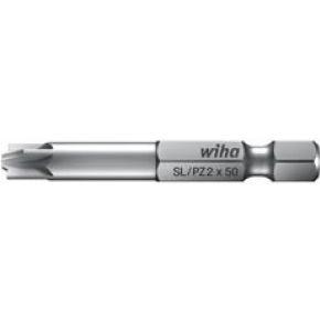 Wiha 7049XZ1070 Bit Professional 70 mm PlusMin/Pozidriv 1/4" E6,3 SL/PZ1 - 32495