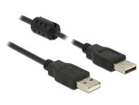 Delock 84892 Kabel USB 2.0 Type-A male > USB 2.0 Type-A male 3,0 m zwart - thumbnail