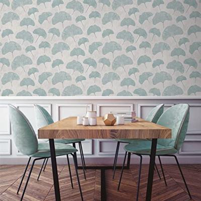 Livingwalls Profitex 2022 - Munt - Bladeren - 389661