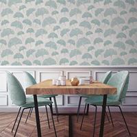 Livingwalls Profitex 2022 - Munt - Bladeren - 389661 - thumbnail