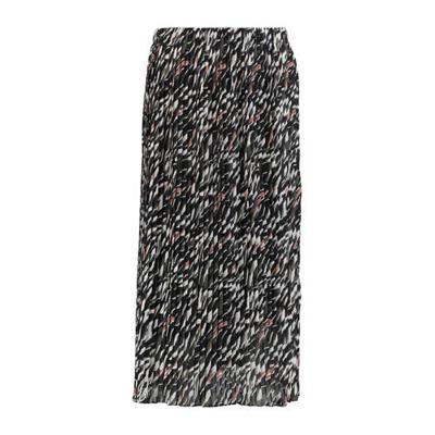 Zabaione rok Ria met all over print zwart