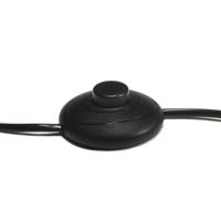 VidaXL Vloerlamp driepoot 141 cm massief teakhout honingbruin en zwart - thumbnail