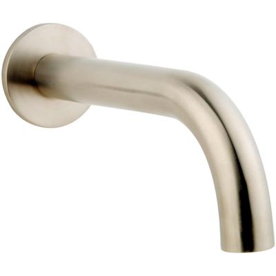 Wiesbaden Baduitloop - Rond - 20cm - 1/2inch - Geborsteld Staal