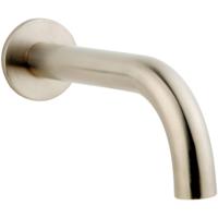 Wiesbaden Baduitloop - Rond - 20cm - 1/2inch - Geborsteld Staal - thumbnail