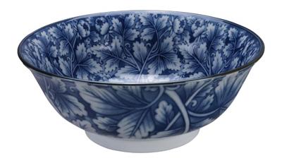 Blauw/Witte Kom - Mixed Bowls - 1000ml - 21 x 8cm