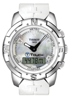 Horlogeband Smartwatch Tissot T33785888A / T610020042 Silicoon Wit 20mm - thumbnail