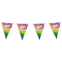 Boland Vlaggenlijn happy birthday, 6m - thumbnail