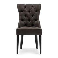 Riviera Maison Eetkamerstoel zonder armleuning - Balmoral - Bruin - thumbnail