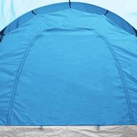 Tent 6-persoons blauw en lichtblauw - thumbnail