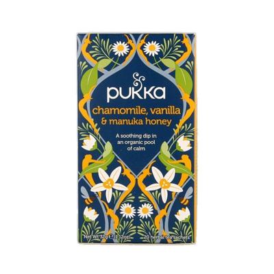 Pukka Chamomile Vanilla & Manuka Honey Thee Pukka Chamomile Vanilla & Manuka Honey Thee