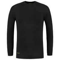 Tricorp thermo shirt - Workwear - 602002 - zwart - maat M - thumbnail