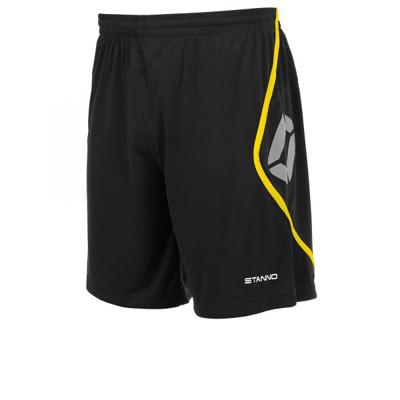 Stanno 420117 Pisa Short - Black-Yellow - M