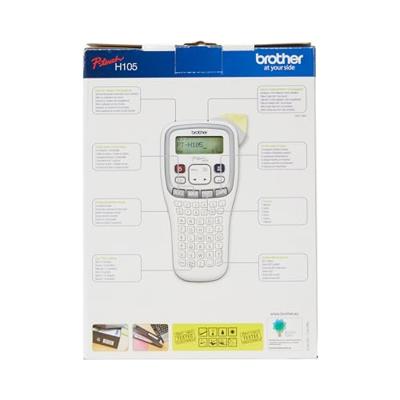 Brother P-Touch H 105 Labelmaker Geschikt voor labels: TZe 3.5 mm, 6 mm, 9 mm, 12 mm Brother P-Touch H 105 Labelmaker Geschikt voor labels: TZe 3.5 mm, 6 mm, 9 mm, 12 mm