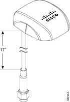 Cisco GPS-ACT-ANTM-SMA = 4G Indoor/Outdoor Activ GPS-antenne - thumbnail