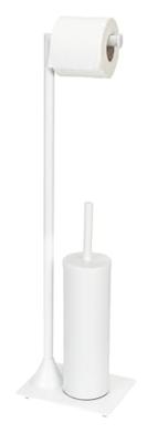 Wenko Toiletrolhouder met toiletborstel