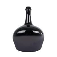 Diversen Vaas graffa victoria s mat/glans zwart 19x14x26 glas - thumbnail