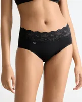 Romance Midi - kanten dames heup slip - Microfiber dames onderbroek - thumbnail