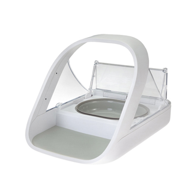 SureFeed Mikrochip chucker Automatische voederbak 400 ml Hond, Kat Wit Besturing via chip of RFID-aanhanger, Automatisch sluitende deksel, Voor nat en droog SureFeed Mikrochip chucker Automatische voederbak 400 ml Hond, Kat Wit Besturing via chip of RFID-aanhanger, Automatisch sluitende deksel, Voor nat en droog