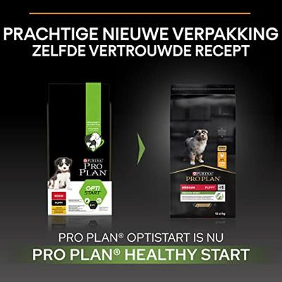 Pro Plan Medium Puppy Healthy Start met kip hondenvoer 2 x 12 kg - thumbnail