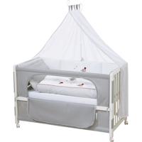 roba Babybed Room Bed 60 x 120 cm (Adam & uil, Wit) - thumbnail