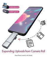 ICY BOX IB-CR200-C USB 2.0 Antraciet geheugenkaartlezer - thumbnail