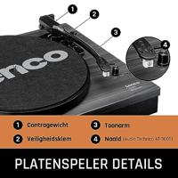 Lenco LS-300 Platenspeler Belt drive Zwart - thumbnail