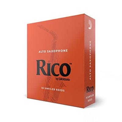D'Addario Woodwinds RJA1015 Rico Altsaxofoonriet, 1.5, 10-pack, Unfiled