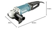 Makita GA9071X1 Haakse Slijper 230V 2800W - thumbnail