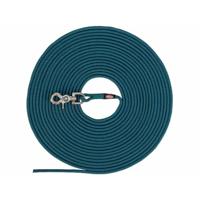 TRIXIE HONDENRIEM SLEEPLIJN ROND ZONDER HANDLUS PETROL BLAUW 5 MTR X 0,6 CM - thumbnail