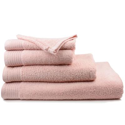 The One Handdoek 50x100 cm 450gram Salmon