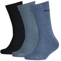 3-pack kinder sport sokken - Hoge katoenen sokken voor jongens en meisjes - thumbnail