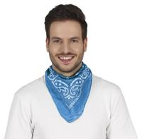 Sjaal Lichtblauw Zakdoek Denim - thumbnail