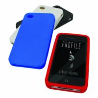 Jivo - JI-1183 - Apple iPhone 4/4S siliconen hoes in rood - thumbnail