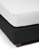 Essenza Minte White Topper Hoeslaken Satijn - thumbnail