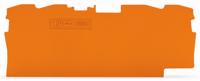 WAGO 2006-1392 Afsluit- en scheidingsplaat Oranje 1 stuk(s) - thumbnail