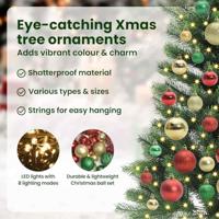 VidaXL Kerstboom met 150 led met standaard groen 90 cm pe - thumbnail