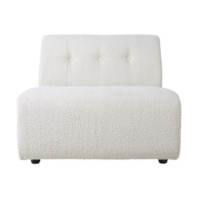 HKliving Vint bank middle Boucle Cream HKliving Vint bank middle Boucle Cream