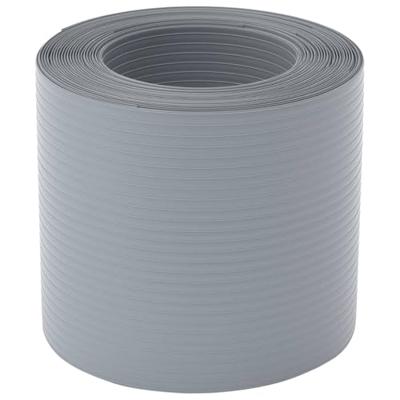VidaXL Tuinschermen 10 st 252,5x19 m pvc grijs