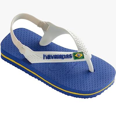 Teenslippers voor baby Brasil Logo II HAVAIANAS marine