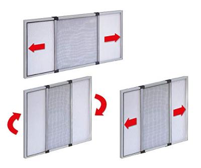 Muggennet IRS Wit 50 x 40 cm Ramen Muggennet Uitschuifbaar (2 Stuks)