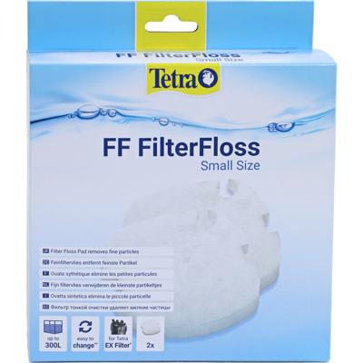 Tetra FF FilterFloss S - fijnfiltervlies voor de Tetra EX buitenfilter, Kleine Aquaria 60-300 L, Wit