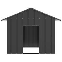 Hondenhok met dak 131x101x102 cm gegalvaniseerd staal - thumbnail