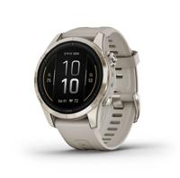 Garmin epix Pro (Gen 2) Sapphire Edition, 42 mm, hoogwaardige smartwatch, geavanceerde trainingstechnologie, ingebouwde zaklamp, lichtzand - thumbnail