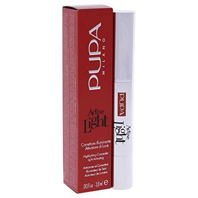 PUPA Active Light Highlighting Concealer Luminous Ivory 3.8ml