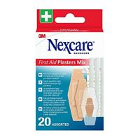 Nexcare First Aid Plasters Mix 20 - thumbnail