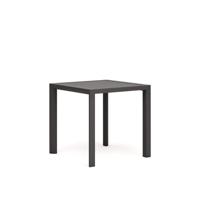Kave Home Bistrotafel 'Culip' 77 x 77cm, kleur Donkergrijs - thumbnail