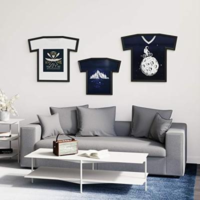 Umbra T-Frame schilderij lijst/frame voor sport shirts - 62x72x3cm - zwart 1013430-040 - thumbnail