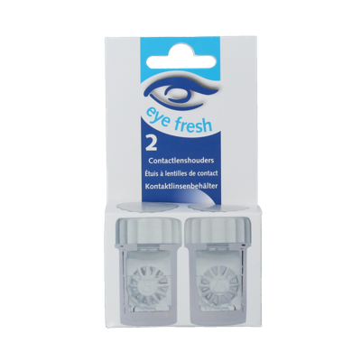 Eyefresh Lenshouder busje duo 2 Stuks Eyefresh Lenshouder busje duo 2 Stuks